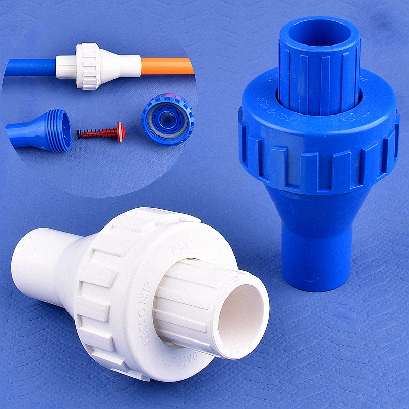 Aquarium Fish Delivery - PVC Pipe Spring Check Valve 20/25/32mm