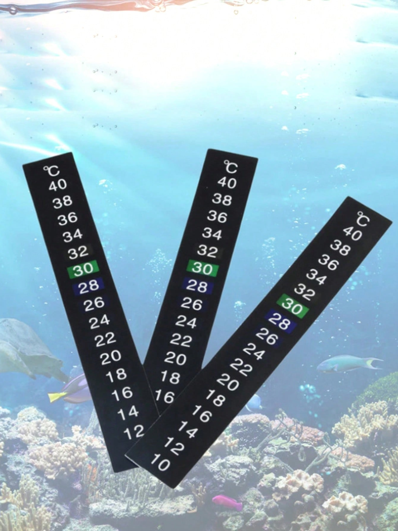 Aquarium Thermometer - 1pc-Accurate and easy to read aquarium