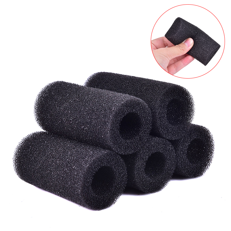 Aquarium Xxl - 5Pcs Filter Sponge L Size Black
