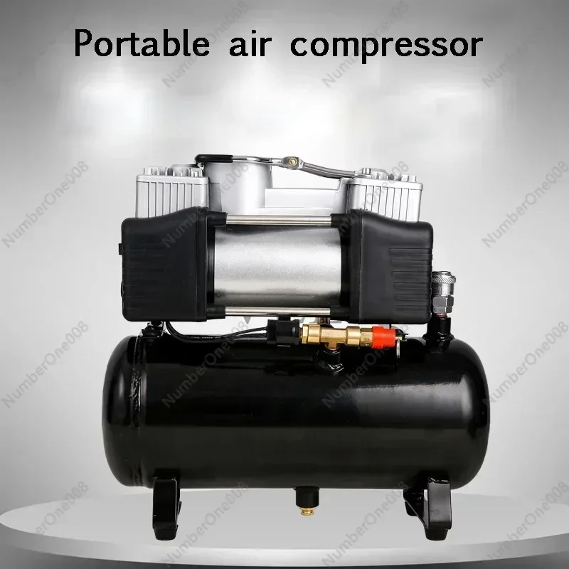 Air Pump Silent - 2.5L/4L/6L 12V 220V Portable Silent Oil-Free