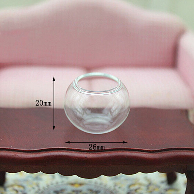 1PC Dollhouse Miniature Glass  – обзор и цена Fish Toy In Aquarium