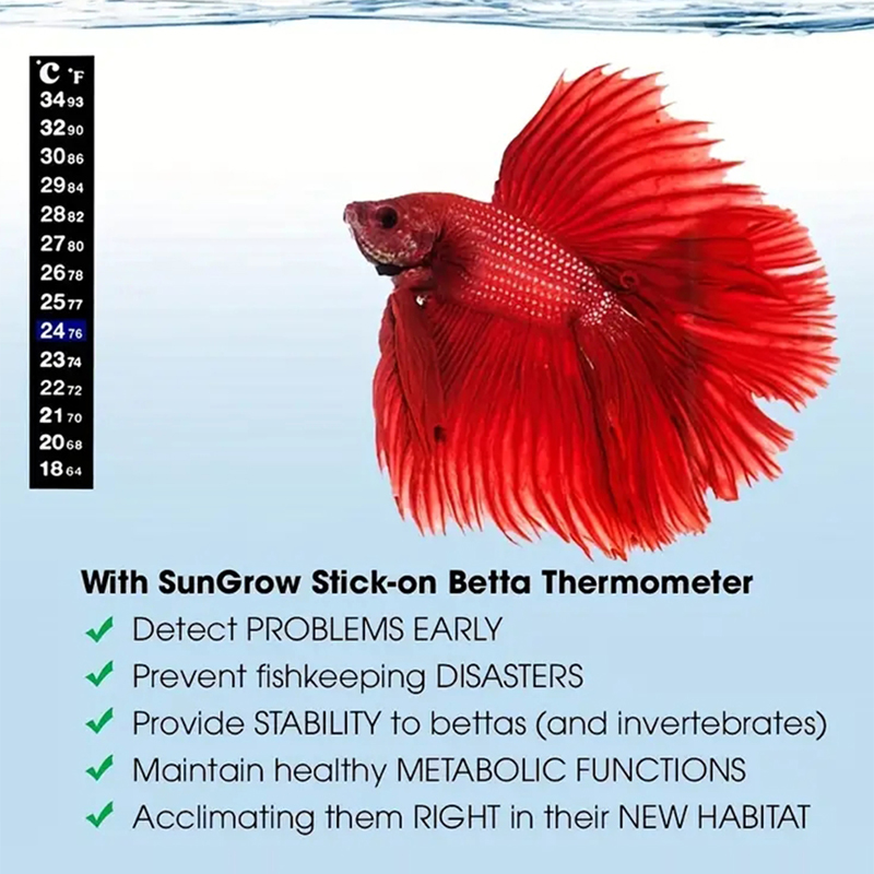 2pcs/set Aquarium Fish Tank Th – обзор и цена Aquarium Thermometer