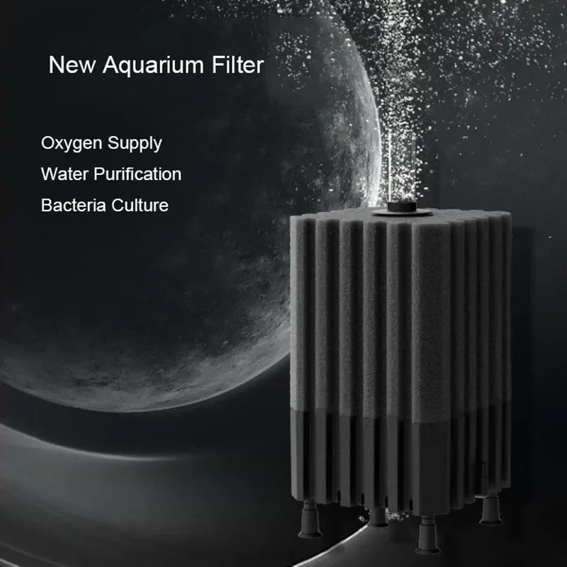 New Big Bio Sponge Filter for  – обзор и цена Air Pump Silent