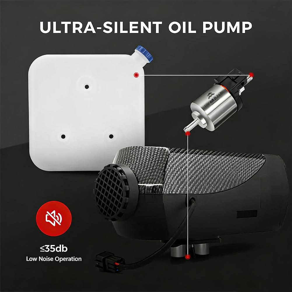 12V Ultra Silent Diesel Fuel P – обзор и цена Air Pump Silent
