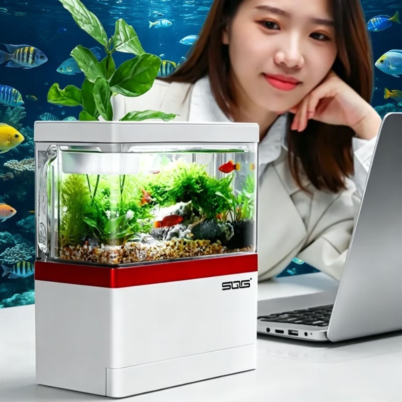 2026 mini fish tank Self circu – обзор и цена Fish Toy In Aquarium