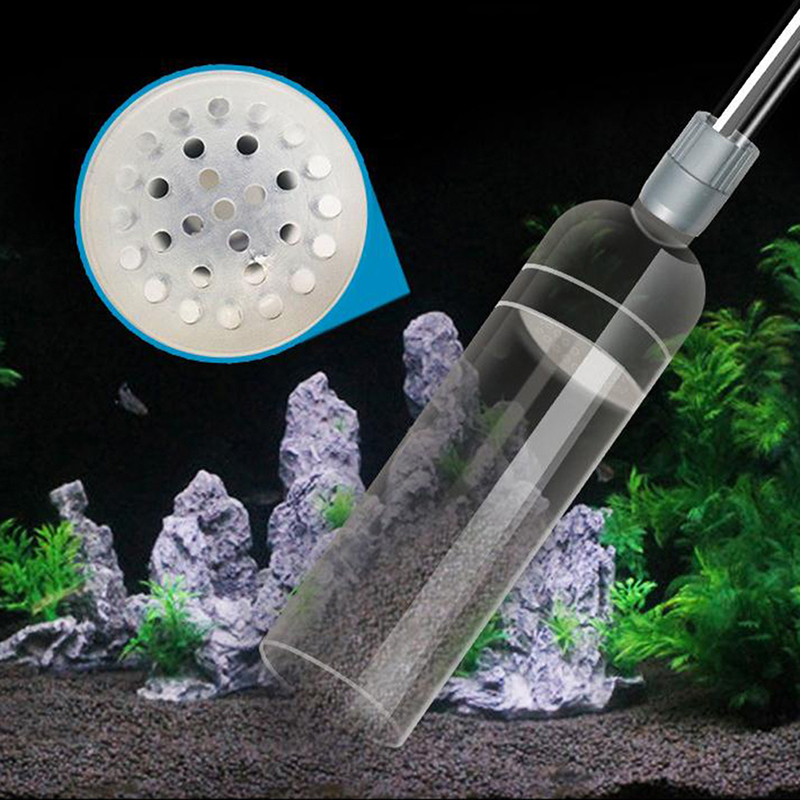 1Pc Semi-automatic Aquarium Cl – обзор и цена Gravel Vacuum Cleaner