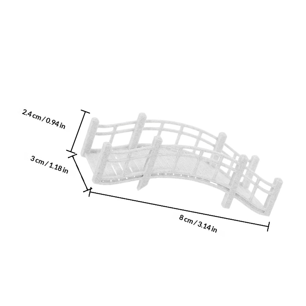Miniature Arch Bridge Garden A – обзор и цена Fish Toy In Aquarium