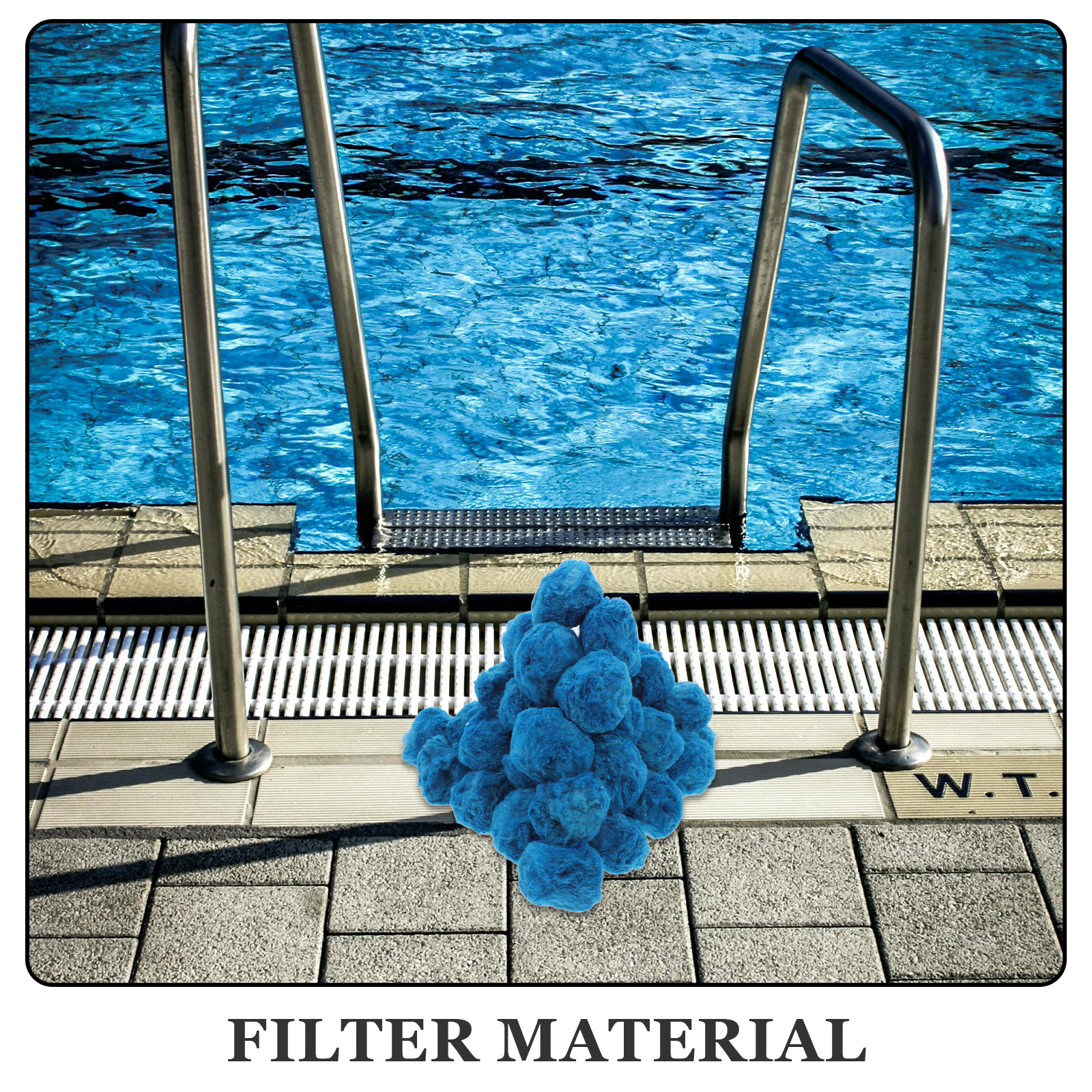 1 Bag Pool Filter Fiber Balls  – обзор и цена Fish Tank Filter