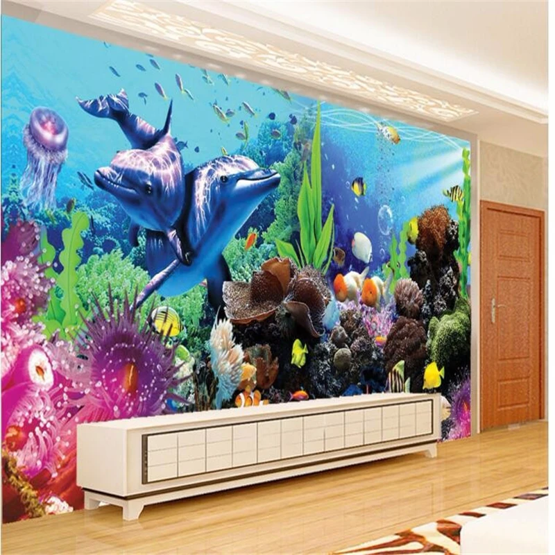 beibehang custom tereo tropica – обзор и цена Aquarium Fish Live Wallpaper