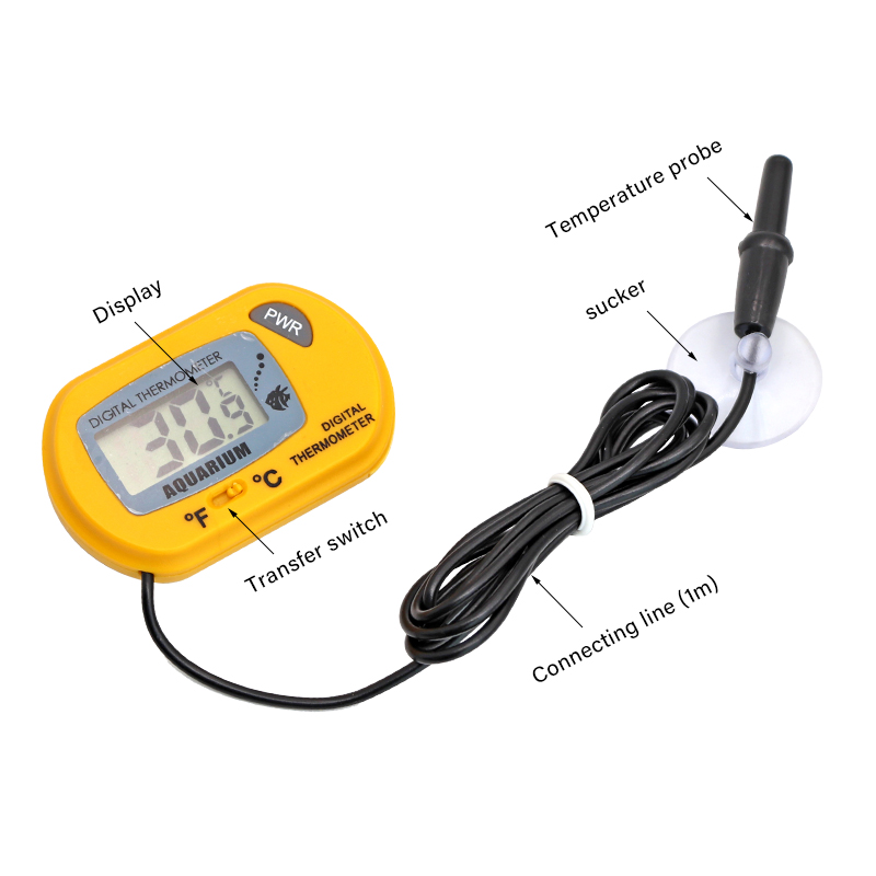 Fish Tank Thermometer LCD Digi – обзор и цена Aquarium Thermometer