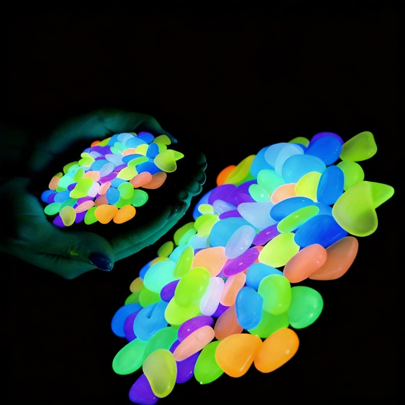 Glowing pebbles100-500pcsLumin – обзор и цена Aquarium Fish Fishing
