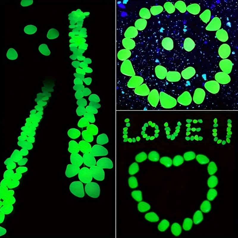 Glowing pebbles100-500pcsLumin – обзор и цена Aquarium Fish Fishing