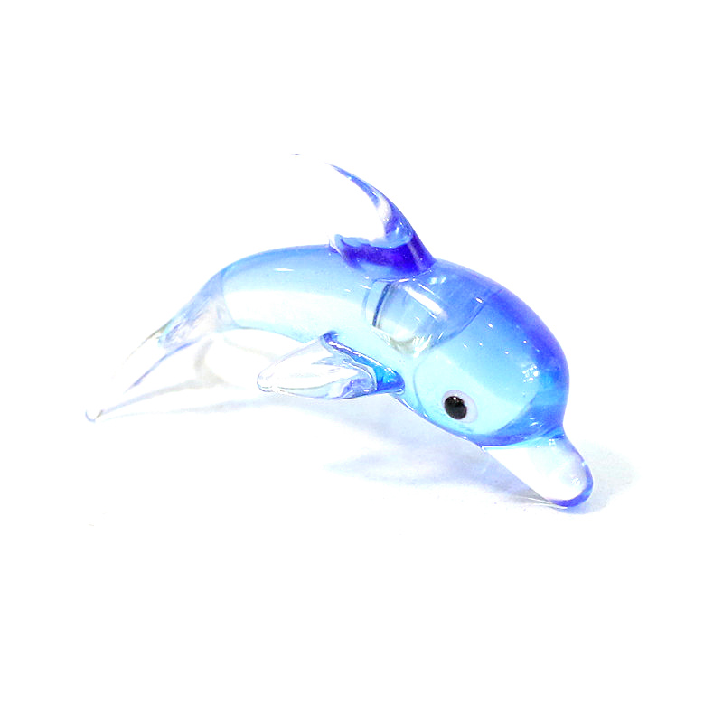 Murano Glass Dolphin Miniature – обзор и цена Fish Toy In Aquarium
