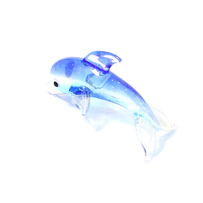 Murano Glass Dolphin Miniature – обзор и цена Fish Toy In Aquarium