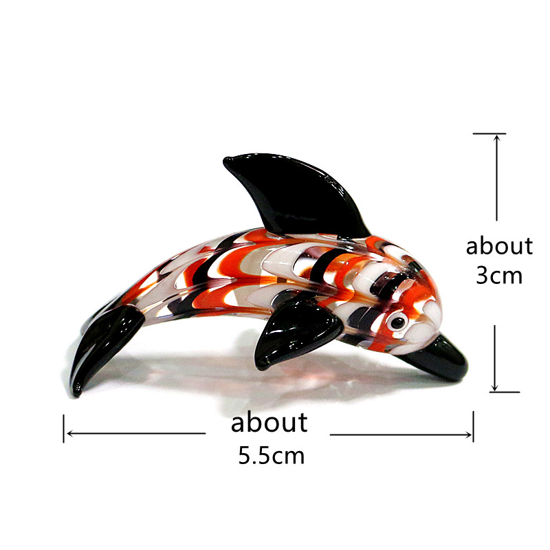 Murano Glass Dolphin Miniature – обзор и цена Fish Toy In Aquarium