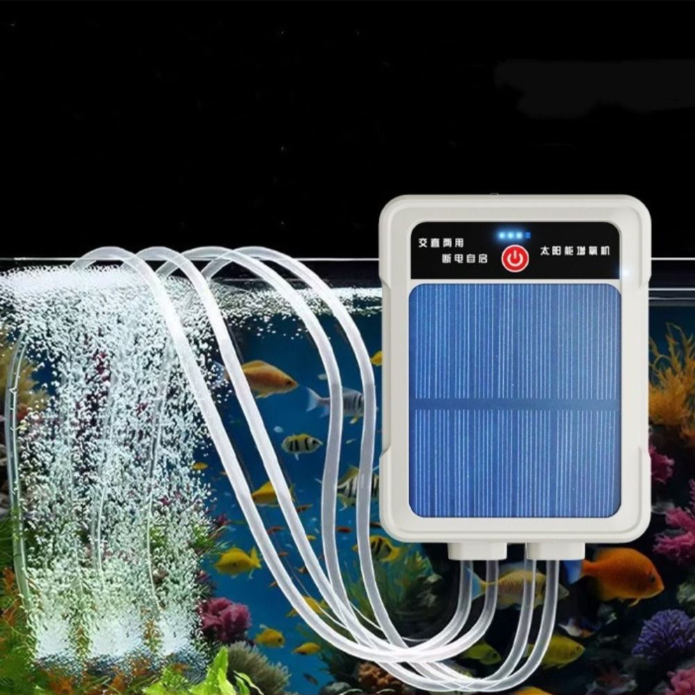 USB Rechargeable Solar Oxygen  – обзор и цена Air Pump Silent