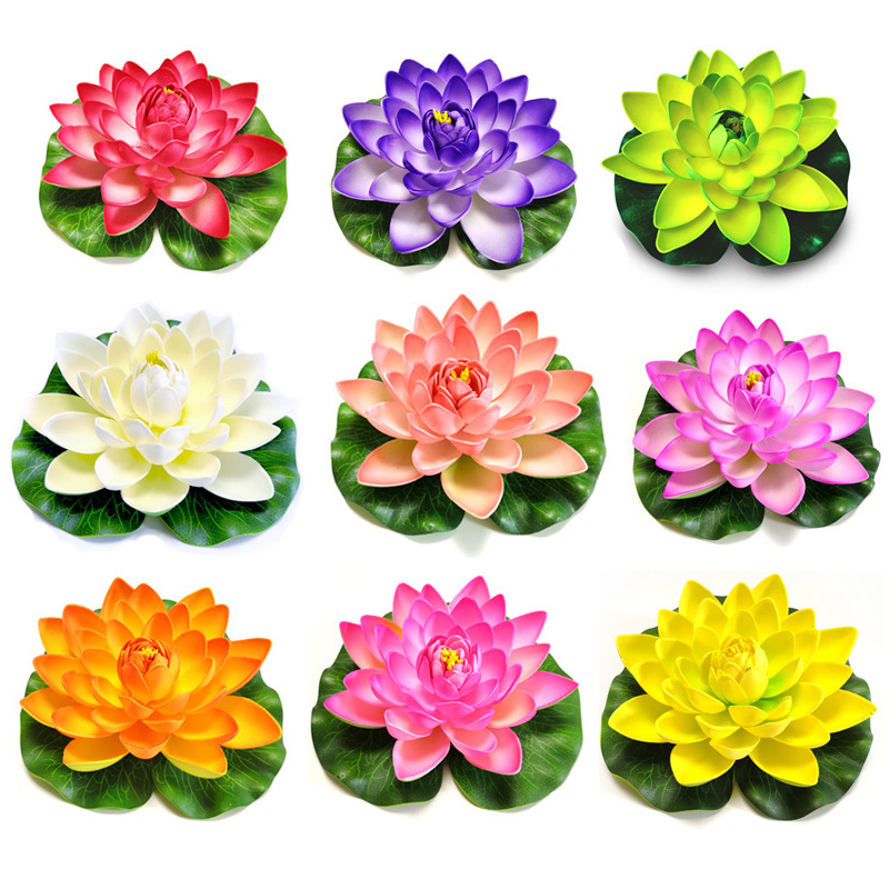 10cm/18cm Artificial Lotus Fak – обзор и цена Aquarium Fish Fishing