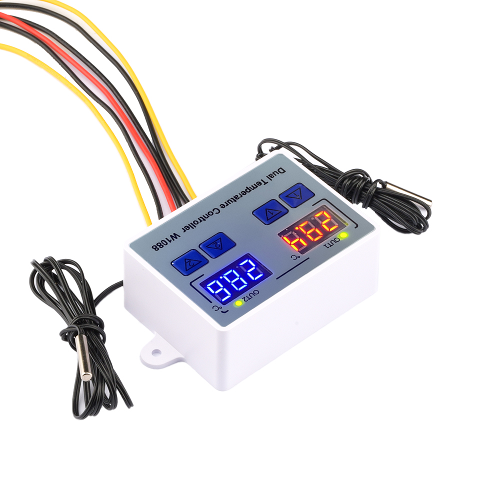 W1088 Dual LED Digital Tempera – обзор и цена Aquarium Thermometer