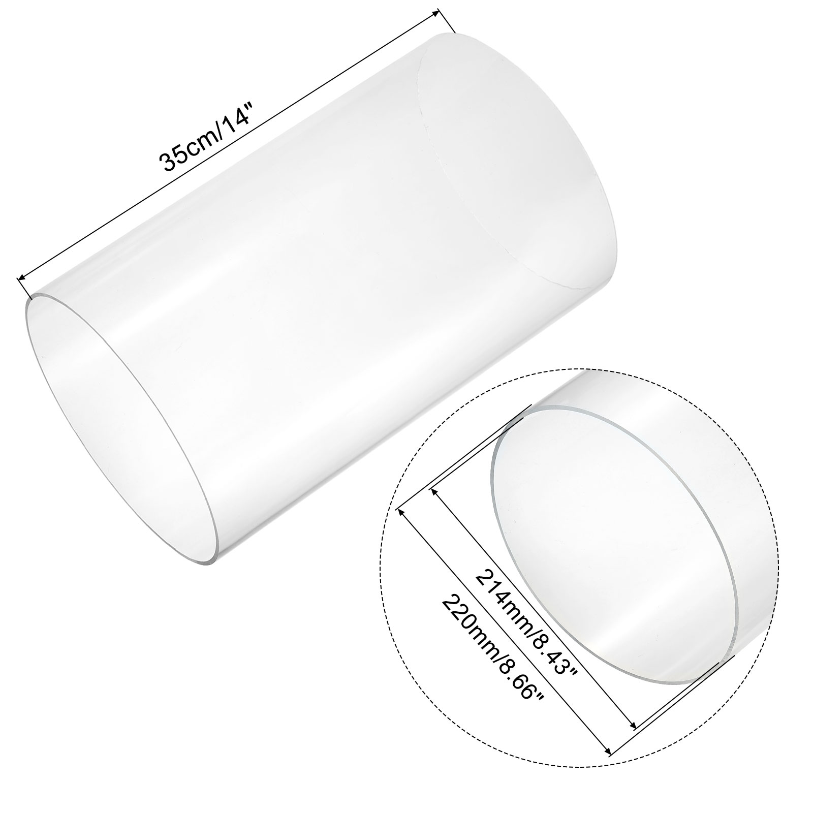 350mm Transparent Acrylic Aqua – обзор и цена Aquarium Fish Youtube