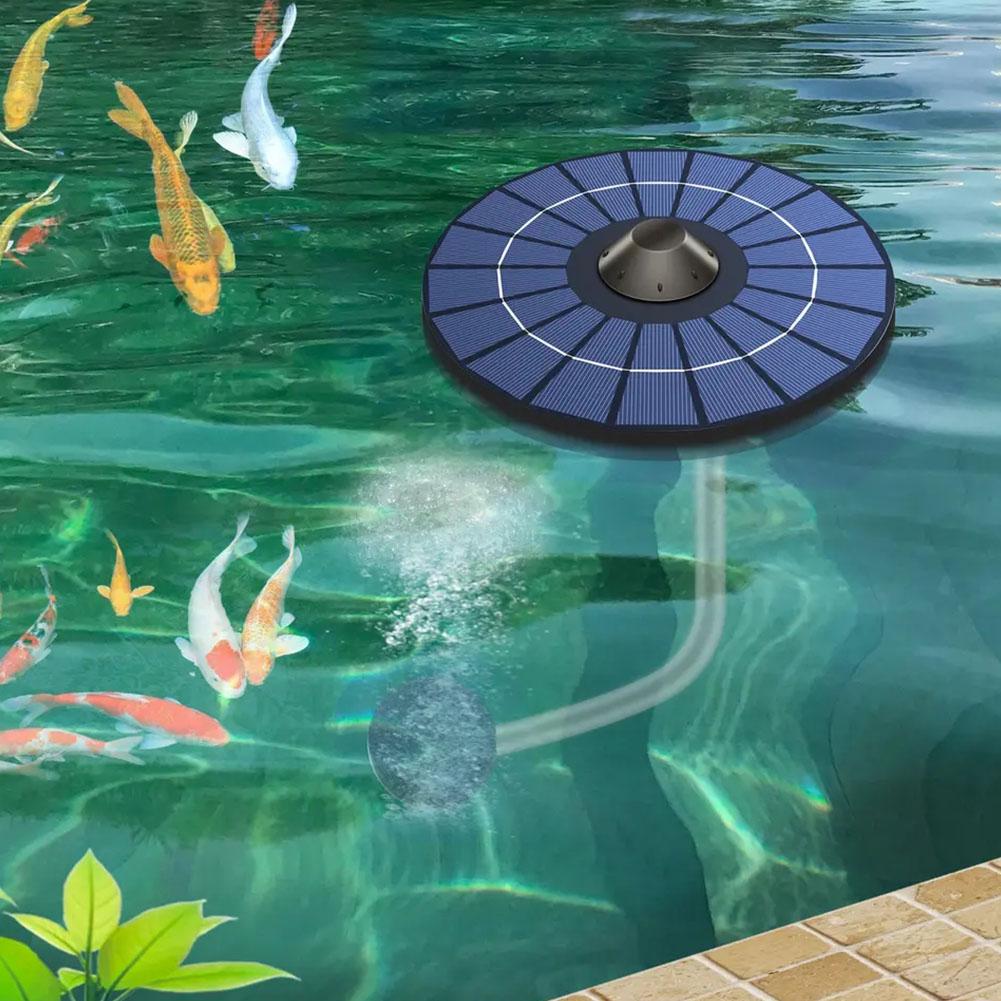 2.5W Round Solar Oxygen Pump S – обзор и цена Air Pump Silent