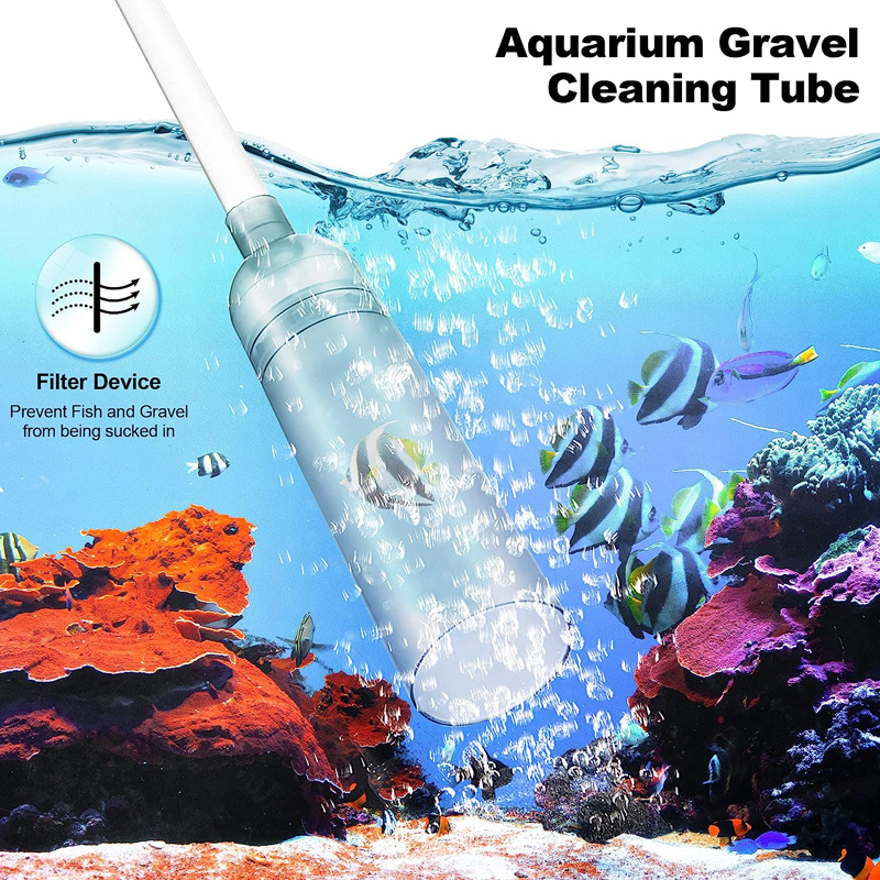 Fish Tank Water Changer Aquari – обзор и цена Gravel Vacuum Cleaner