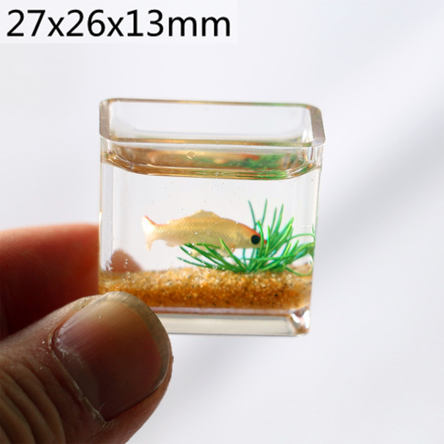Dollhouse Miniature Glass Fish – обзор и цена Fish Toy In Aquarium