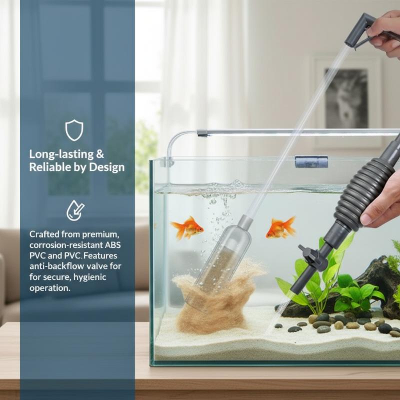Aquarium Gravel Vacuum Siphon  – обзор и цена Gravel Vacuum Cleaner
