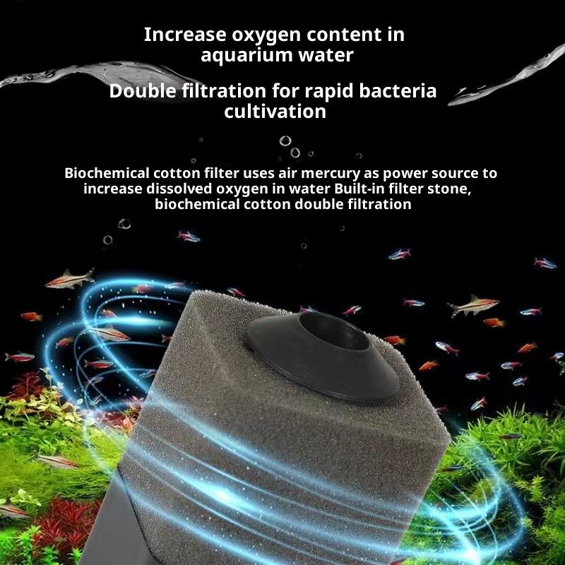 Bio Sponge Filter For Aquarium – обзор и цена Air Pump Silent