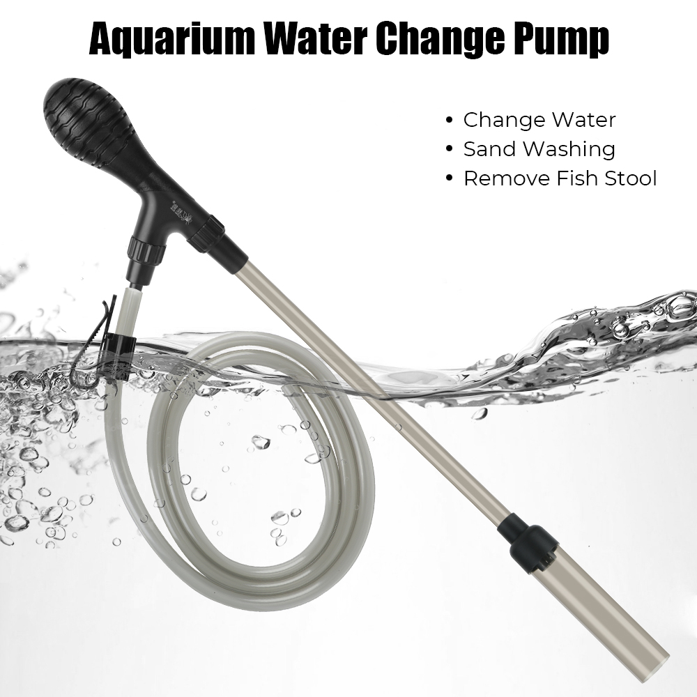 Water Filter Pump Water Change – обзор и цена Gravel Vacuum Cleaner