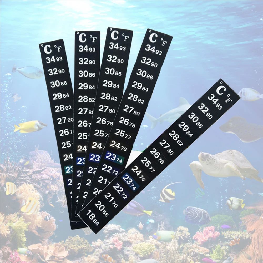 5Pcs/10Pcs Aquarium Fish Tank  – обзор и цена Aquarium Thermometer