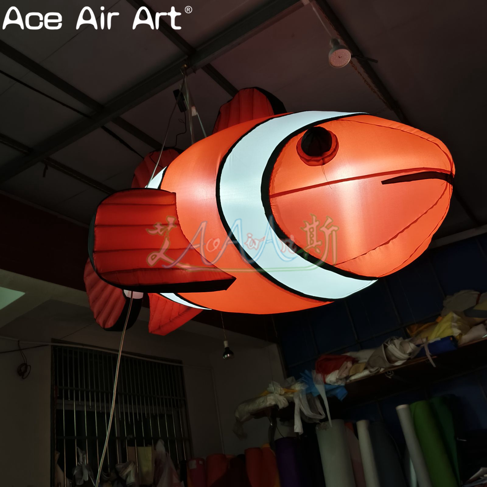 Inflatable Giant Clownfish Toy – обзор и цена Aquarium Fish In Nemo