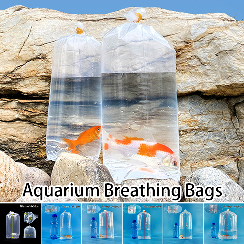 50 Pcs Aquarium Breathing Bags – обзор и цена Aquarium Fish Delivery