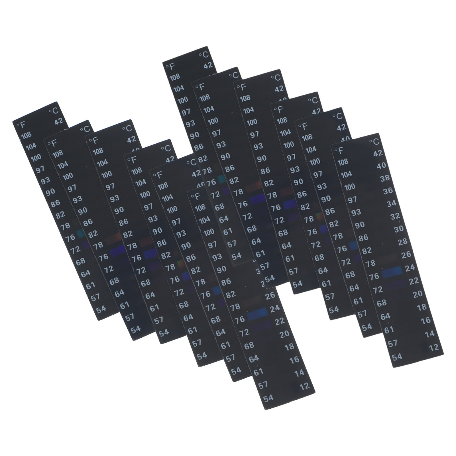 10Pcs Liquid Crystal Temperatu – обзор и цена Aquarium Thermometer