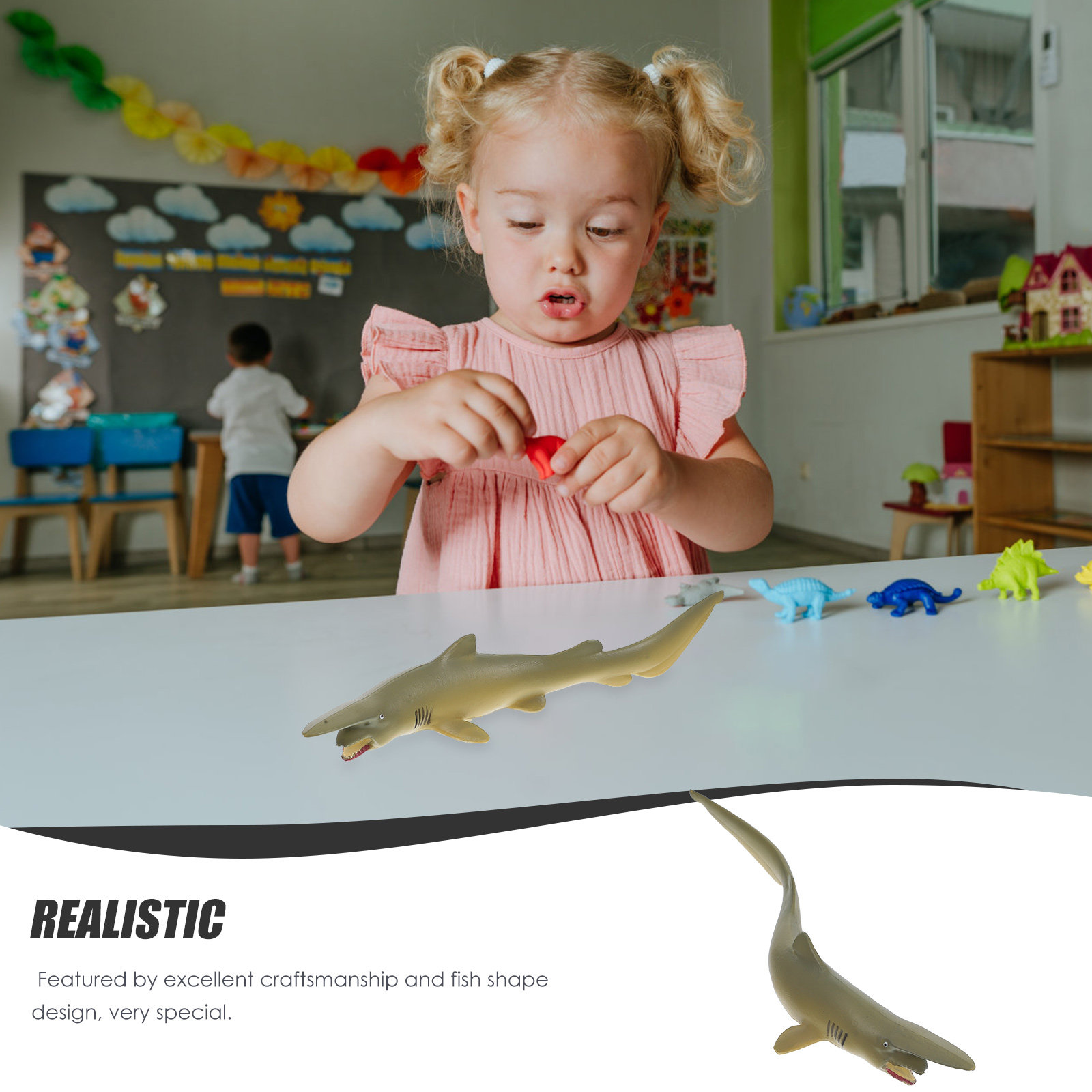Simulation Goblin Shark Aquari – обзор и цена Fish Toy In Aquarium