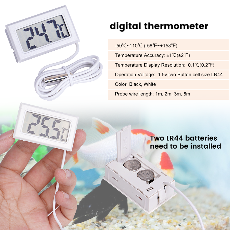 Fish Tank Thermometer Aquarium – обзор и цена Aquarium Thermometer