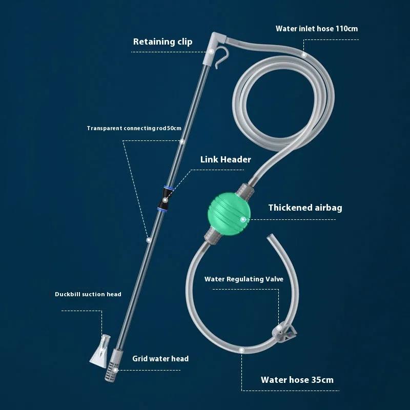 Aquarium Gravel Cleaner Syphon – обзор и цена Gravel Vacuum Cleaner
