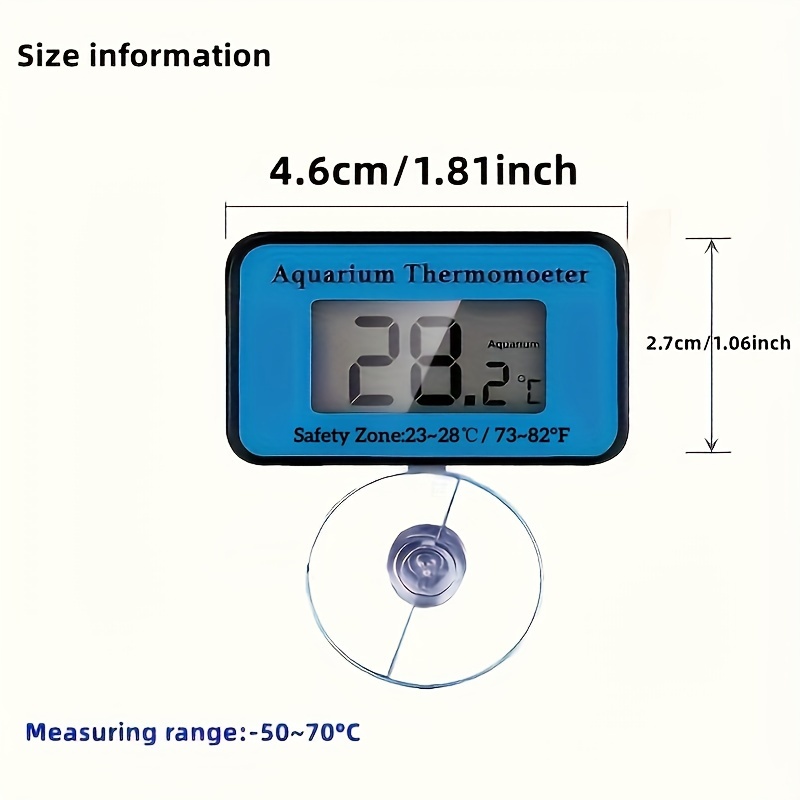 LCD Digital Aquarium Thermomet – обзор и цена Aquarium Thermometer