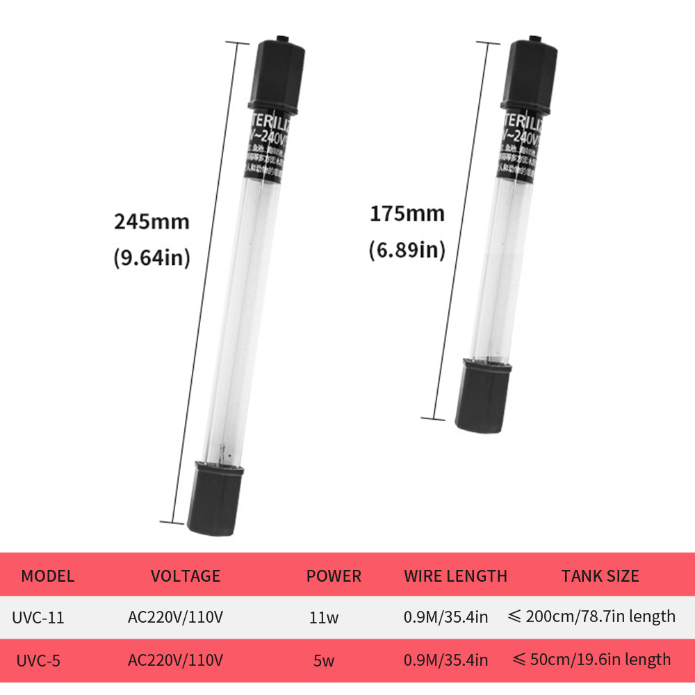 5W/11W Aquarium Clean Light UV – обзор и цена Gravel Vacuum Cleaner