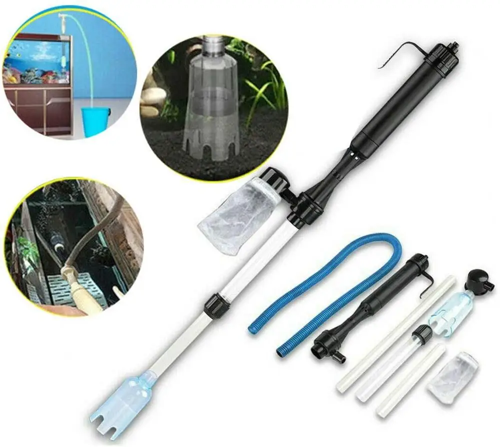 Electric Water Changer Vacuum  – обзор и цена Gravel Vacuum Cleaner
