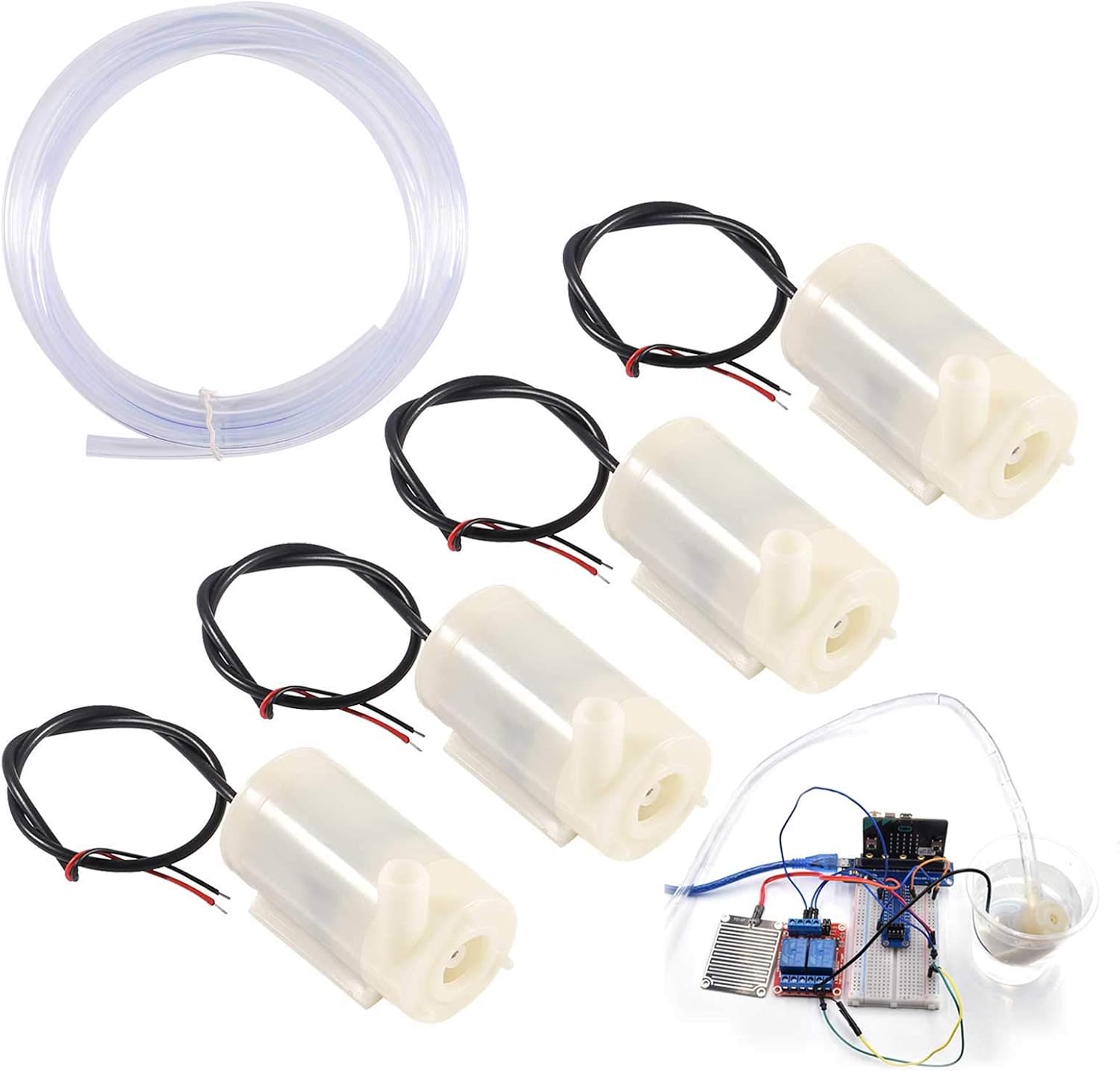 4PCS DC 3V 5V Micro Submersibl – обзор и цена Aquarium Fish Delivery