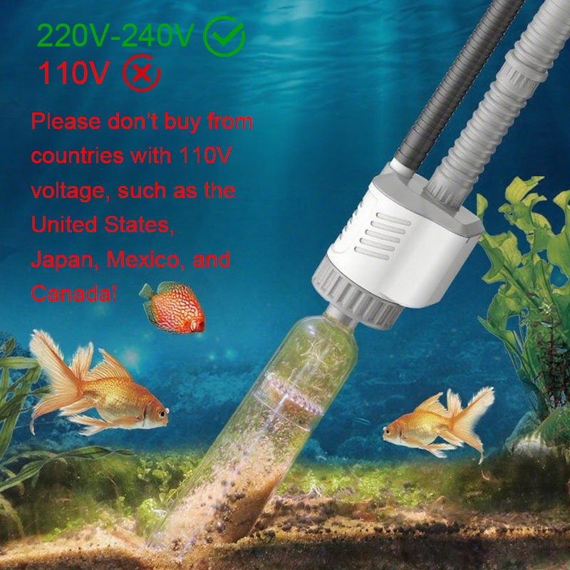 Aquarium Water Change Pump Ele – обзор и цена Gravel Vacuum Cleaner