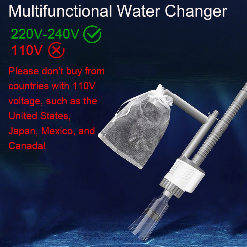 Aquarium Water Change Pump Ele – обзор и цена Gravel Vacuum Cleaner
