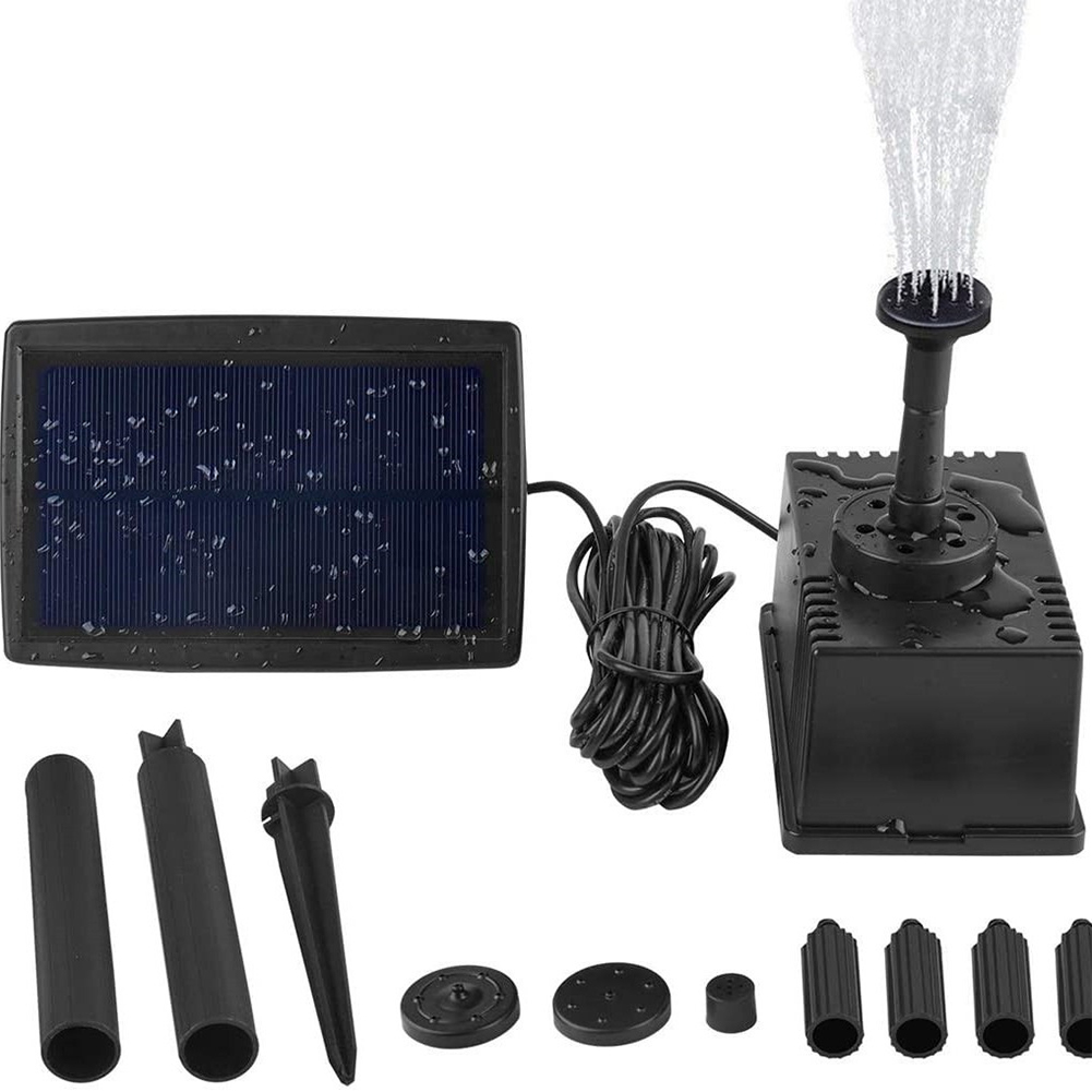 1.5W 7V Solar Fountain Pump Wi – обзор и цена Fish Tank Filter
