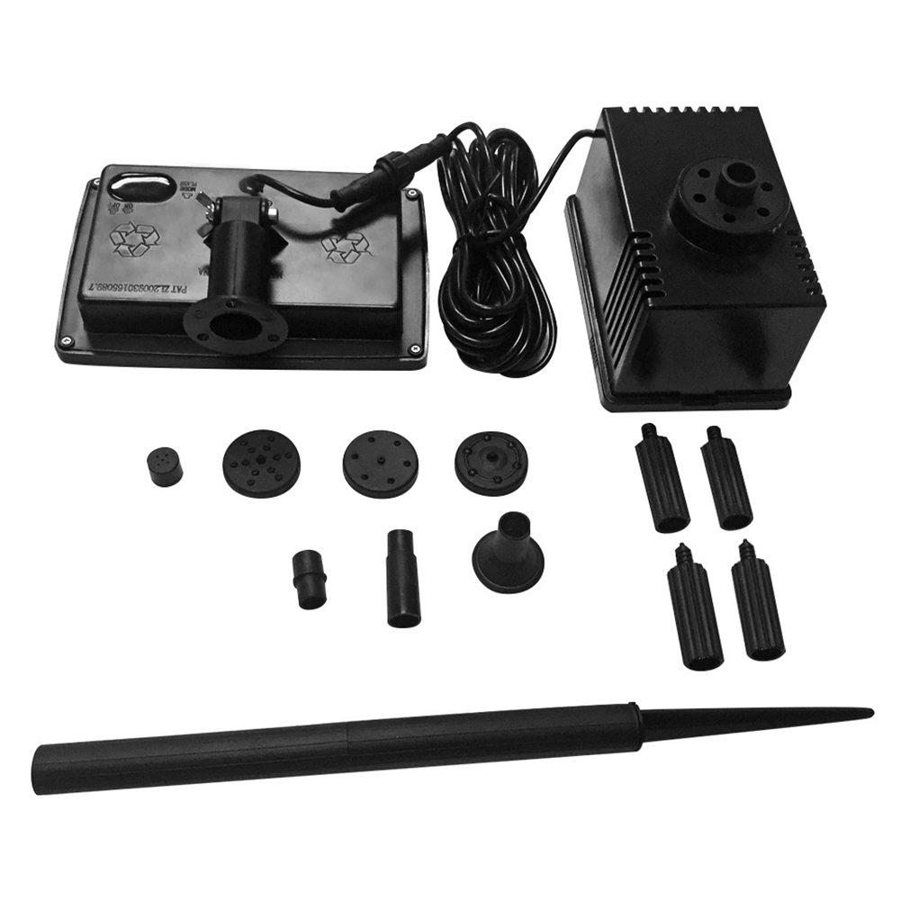 1.5W 7V Solar Fountain Pump Wi – обзор и цена Fish Tank Filter