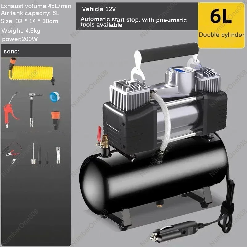 2.5L/4L/6L 12V 220V Portable S – обзор и цена Air Pump Silent