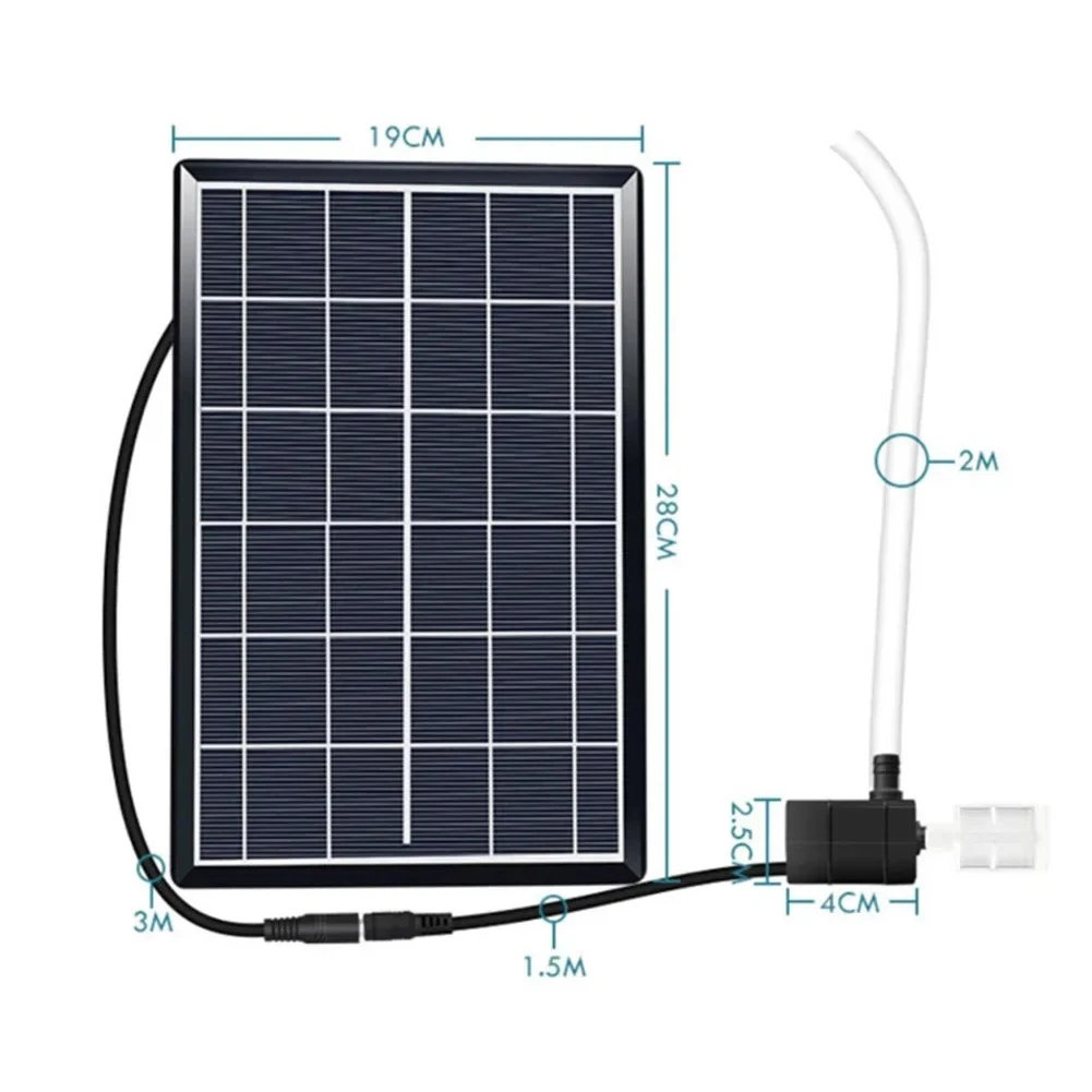 Small Solar Water Pump 12V Cir – обзор и цена Fish Tank Filter