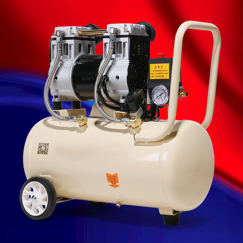 220V Small Air Compressor Oil- – обзор и цена Air Pump Silent