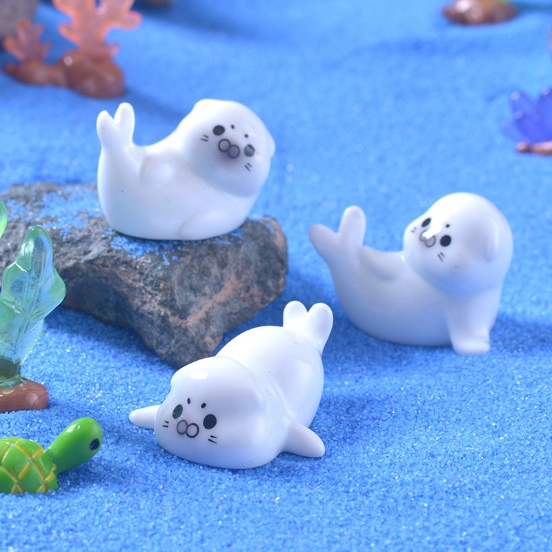 Mini Sea Lion Figurines for Mi – обзор и цена Fish Toy In Aquarium