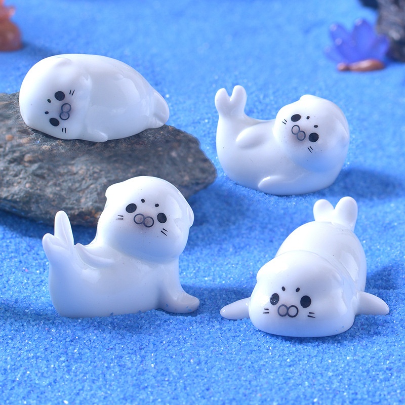 Mini Sea Lion Figurines for Mi – обзор и цена Fish Toy In Aquarium